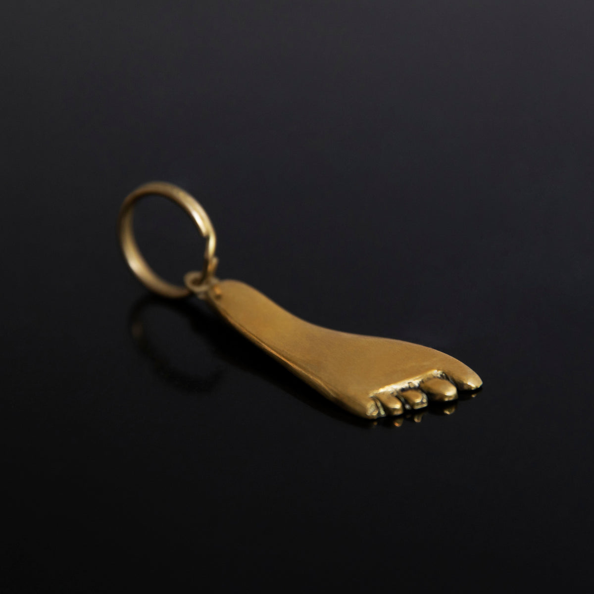 Foot Keyring #5735 / Werkstätte Carl Auböck