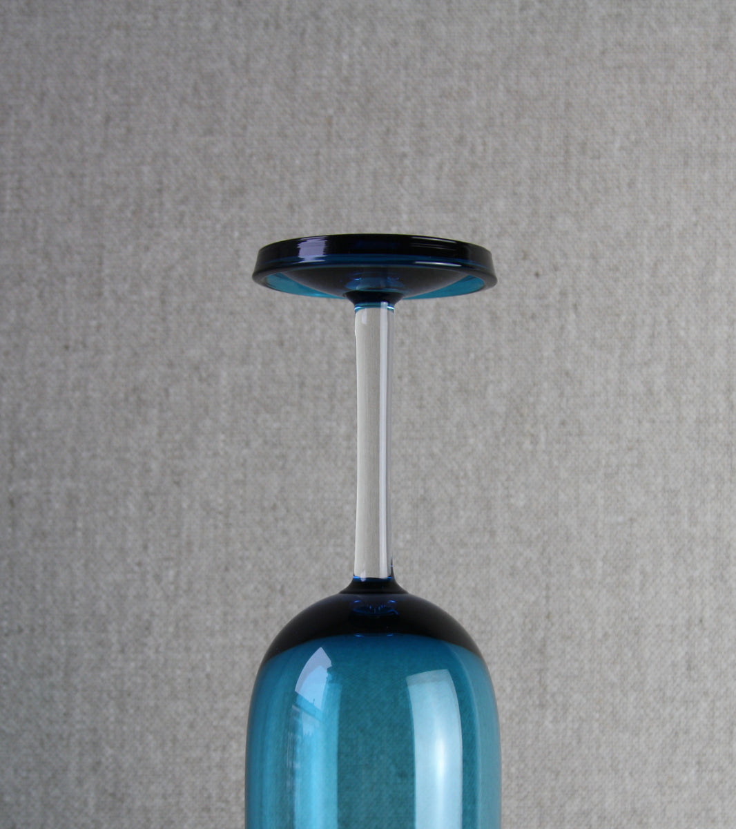Turquoise "Harlekiini: Vinejug" & 6 Glasses [Model 1744] / Nanny Still, 1958