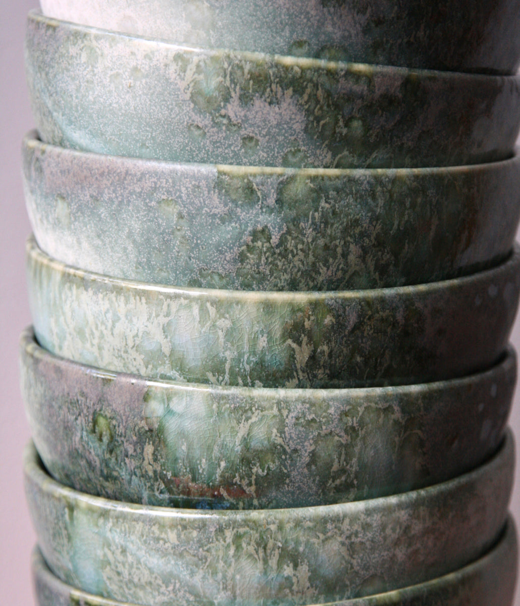 Medium Deep Bowl / Green / Shape #10
