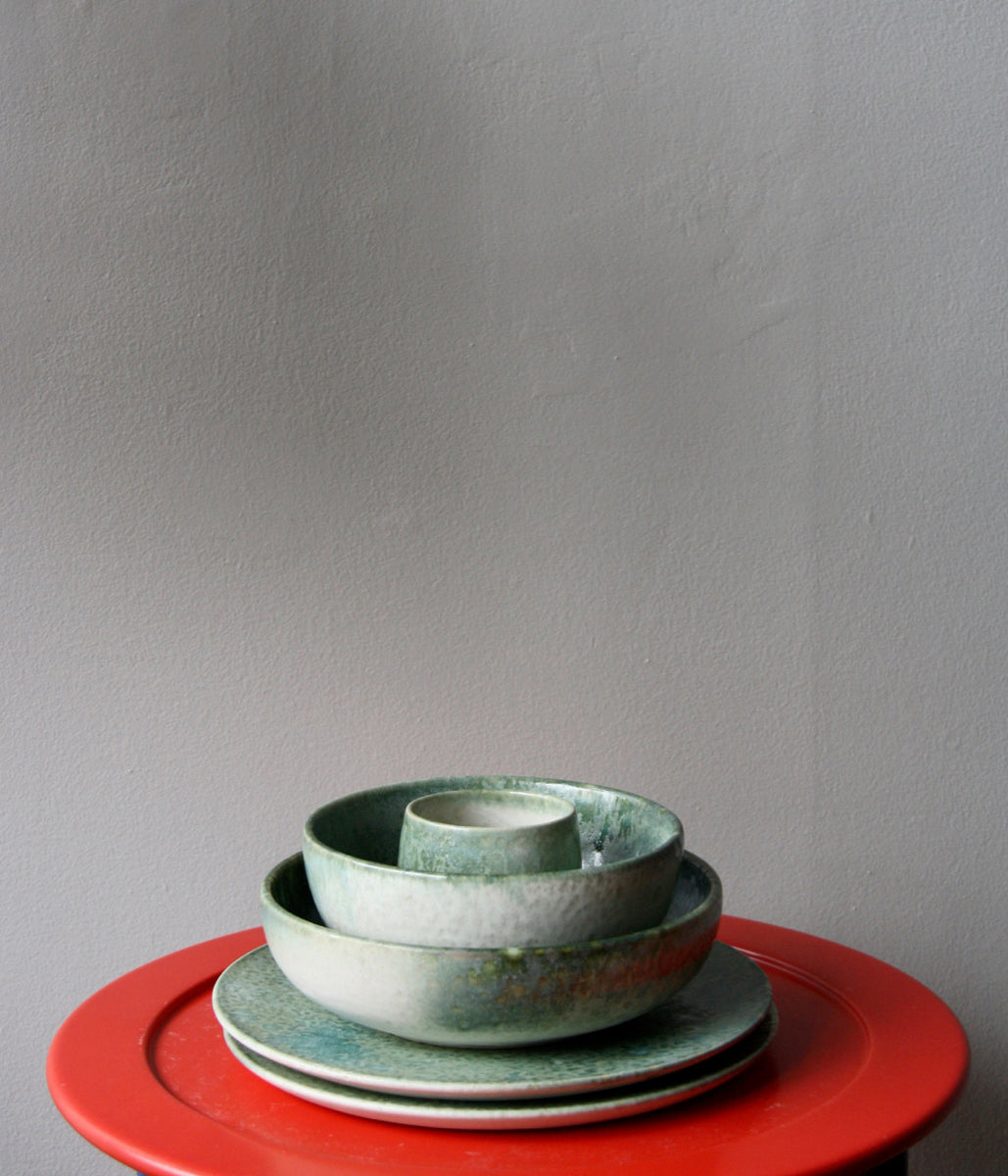 Medium Deep Bowl / Green / Shape #10