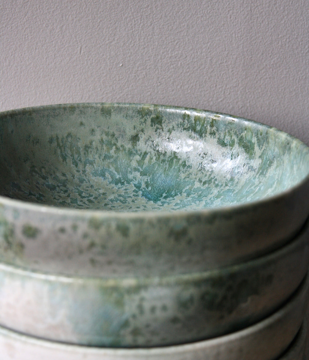 Serving Bowl / Green / Shape #14