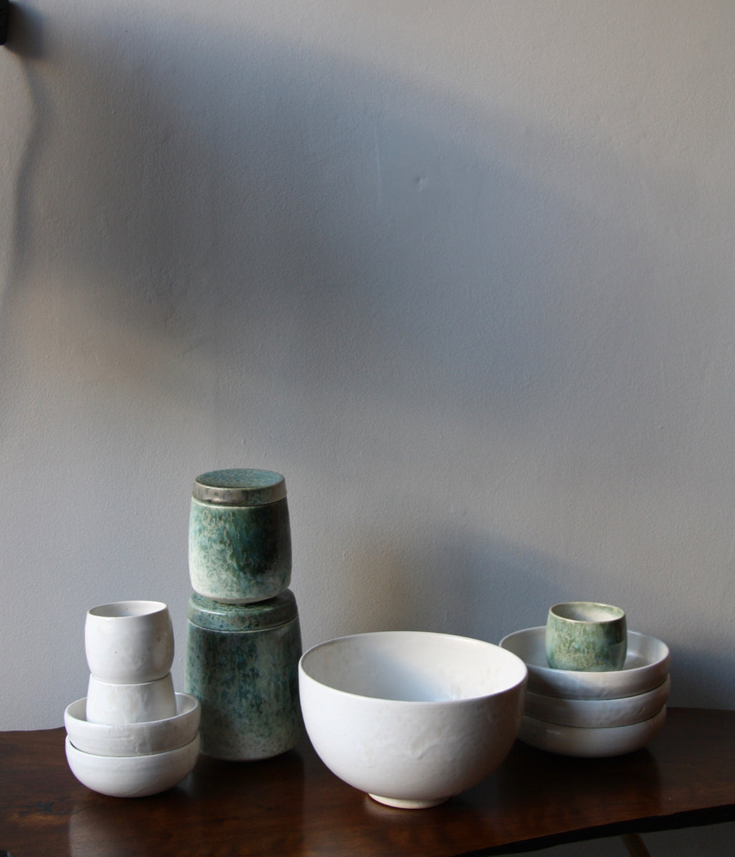 Large Deep Bowl / Ivory Glaze / Shape #12, Glaze I
