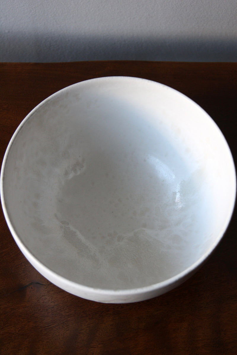 Large Deep Bowl / Ivory Glaze / Shape #12, Glaze I