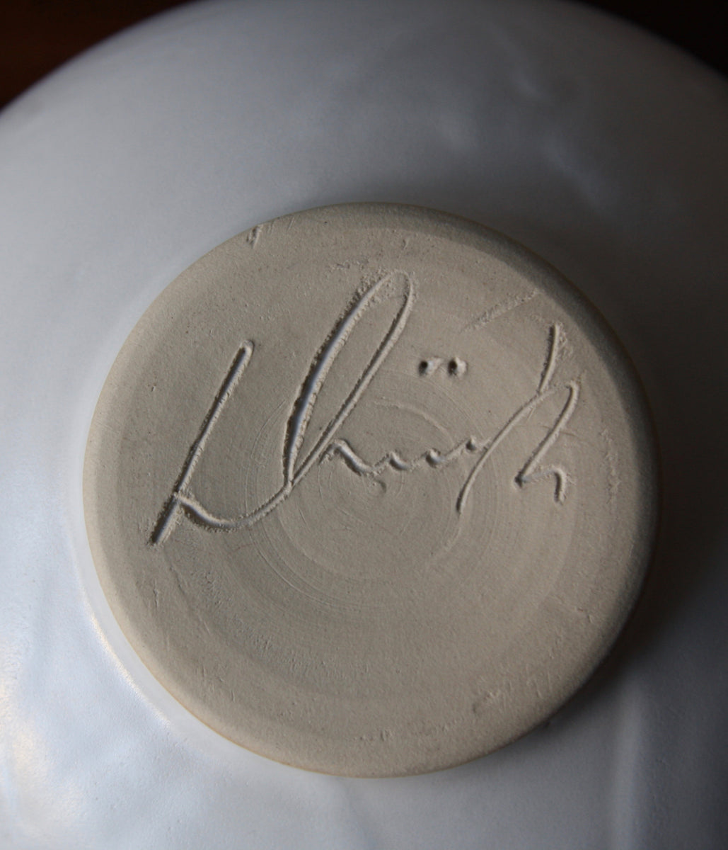 Large Deep Bowl / Ivory Glaze / Shape #12, Glaze I