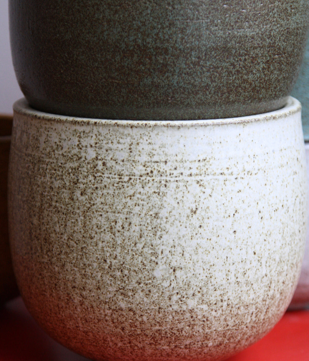 Medium Planter / White Glaze / KH Würtz