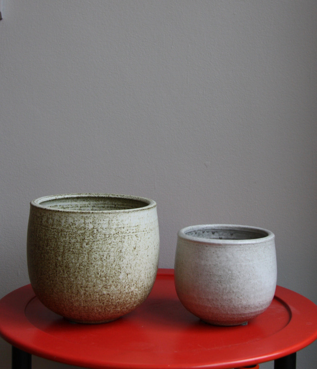Medium Planter / White Glaze / KH Würtz