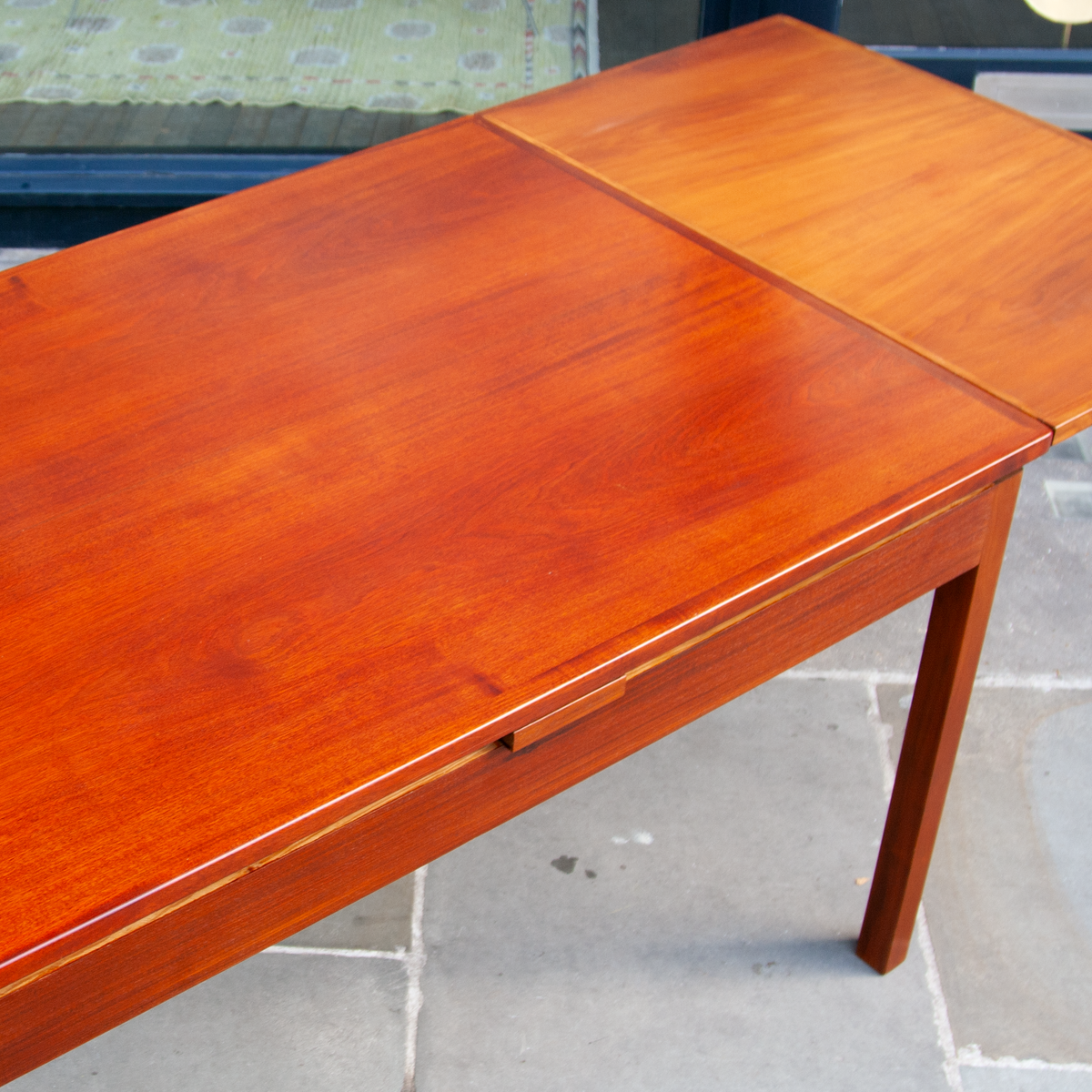 Cuban Mahogany Dining Table & Set of Six Chairs / Tove & Edvard Kindt-Larsen, 1930s