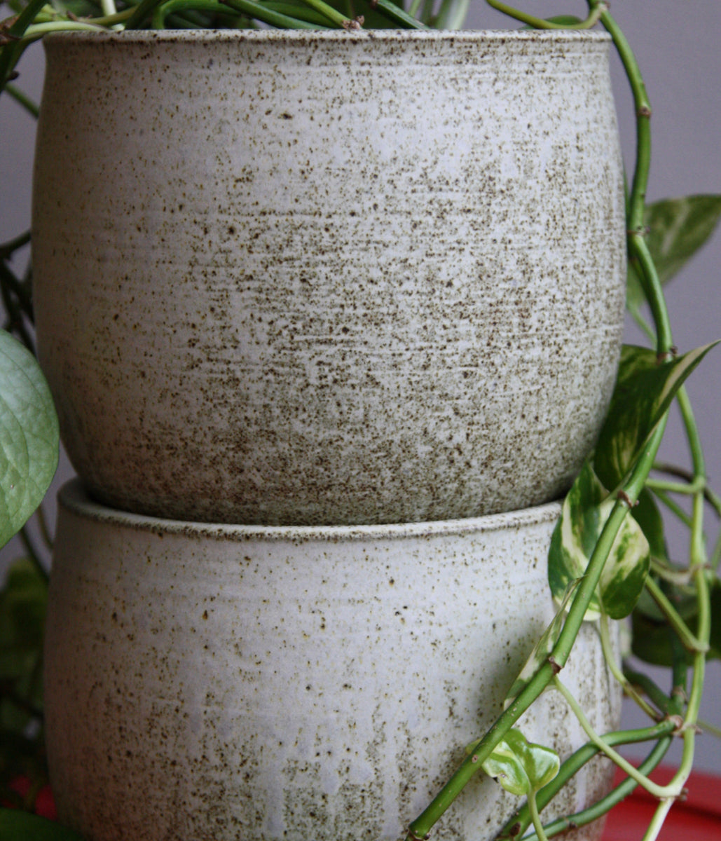Medium Planter / White Glaze / KH Würtz