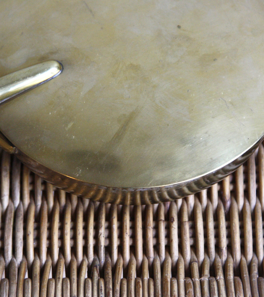 Close-up Large Lidded Ashtray by Carl Auböck