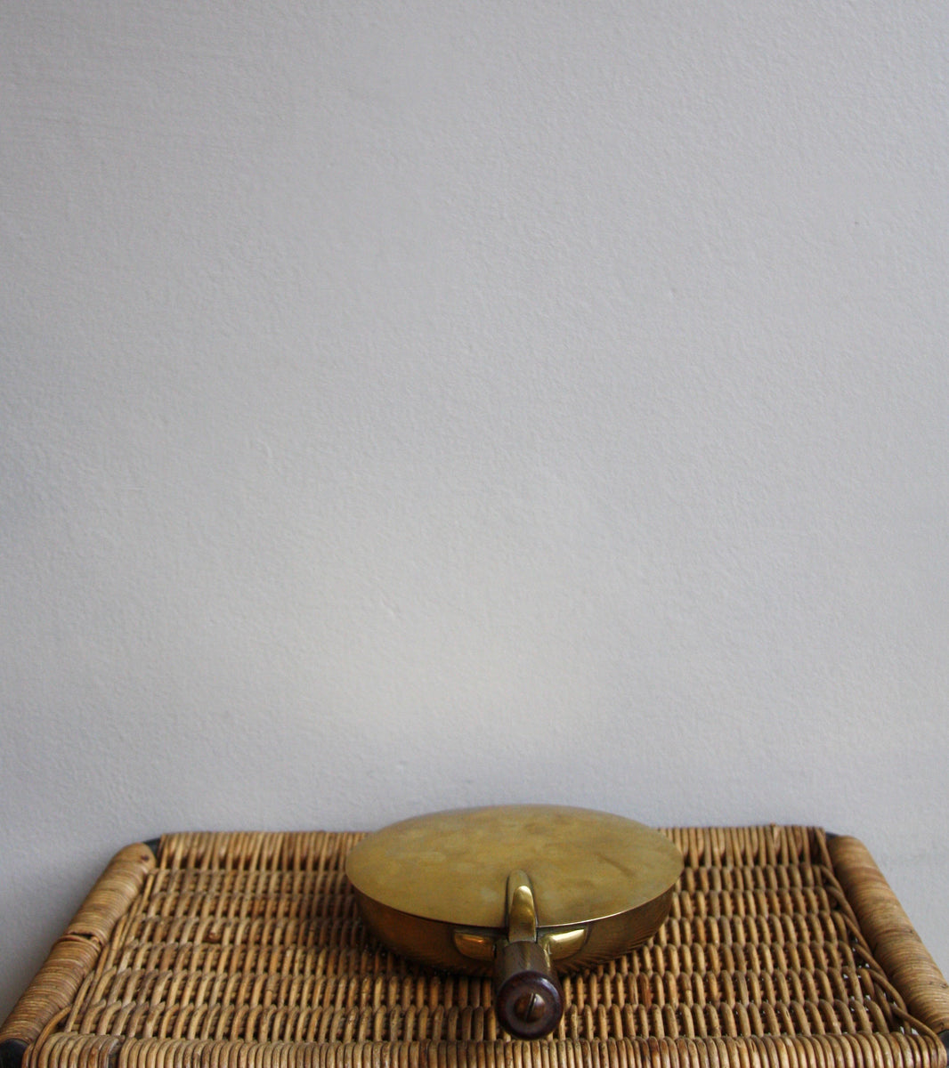 Scandinavian Large Lidded Ashtray by Carl Auböck