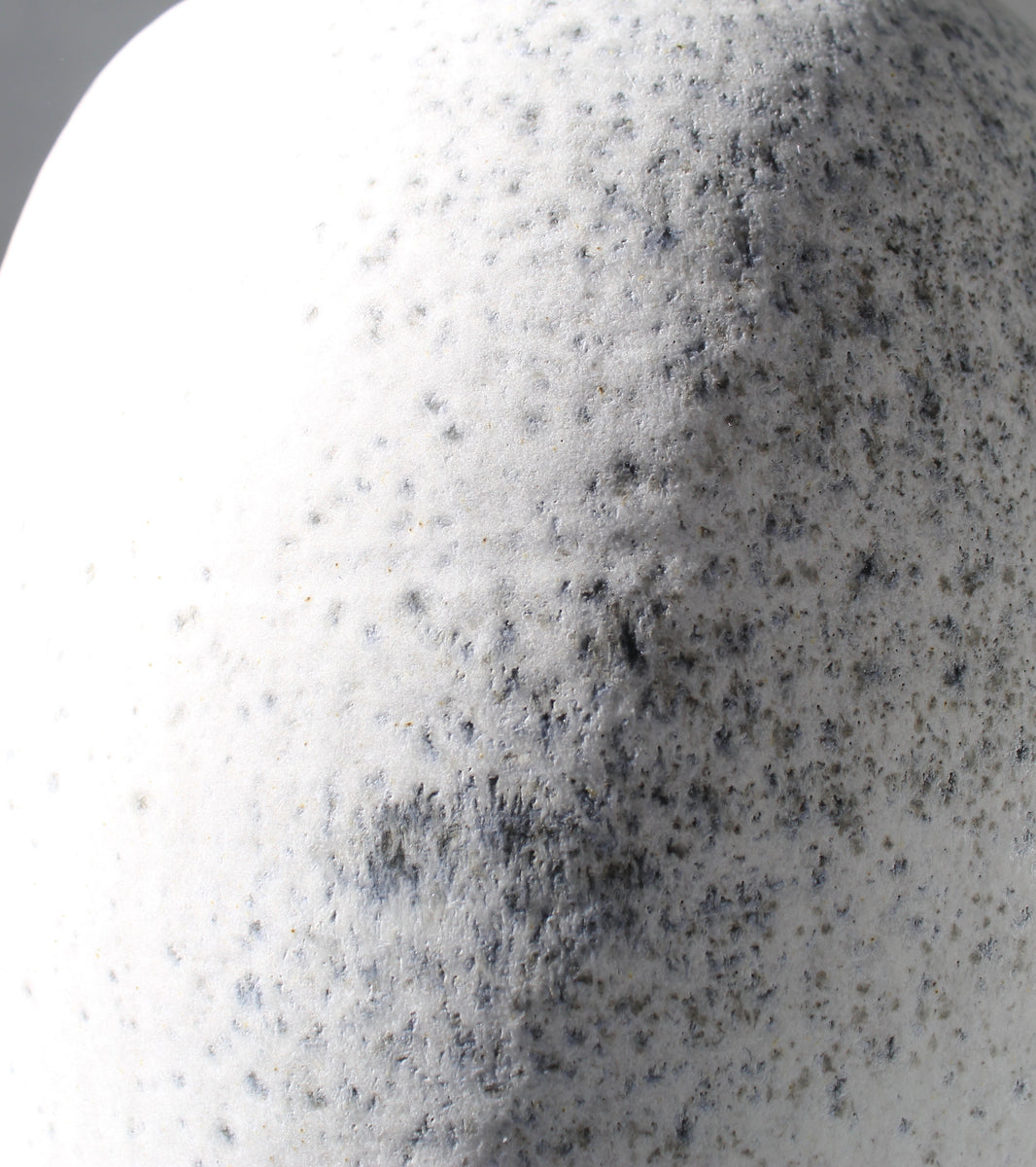 Large Bulbous Vase <br> Stone Blue Glaze