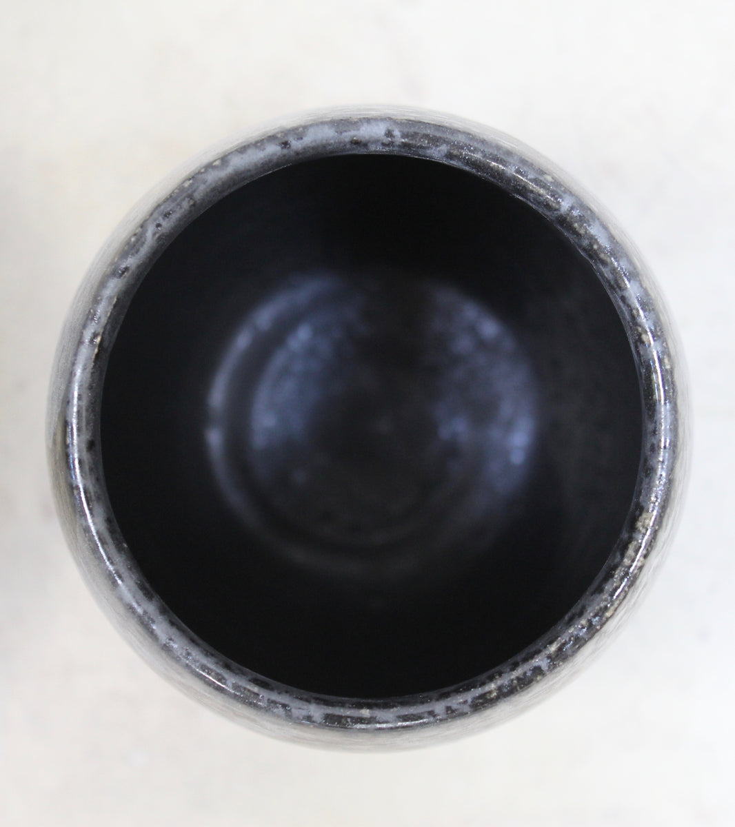 Tapering Cone Vase <br> Black Glaze