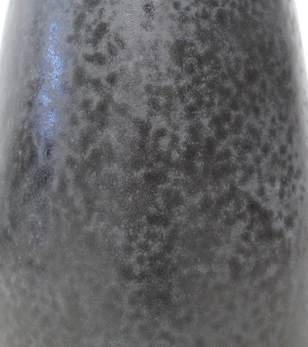 Tapering Cone Vase <br> Black Glaze