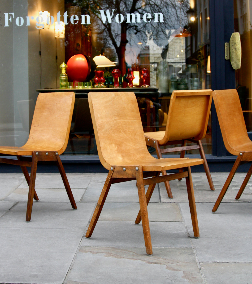 Six Wiener Stadthalle Chairs / Roland Rainer, 1952