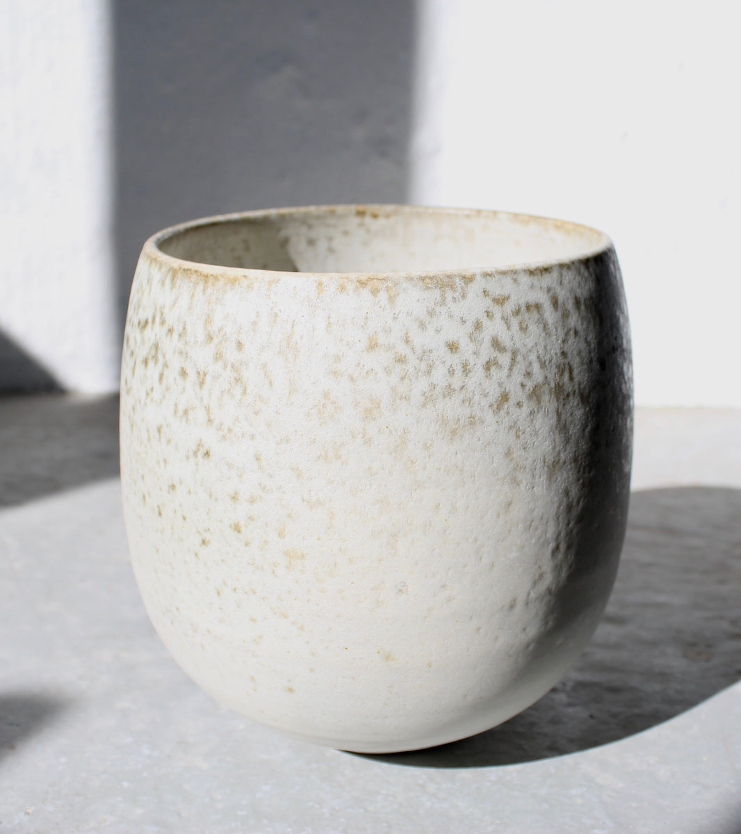 Bell Planter / Fawn Glaze