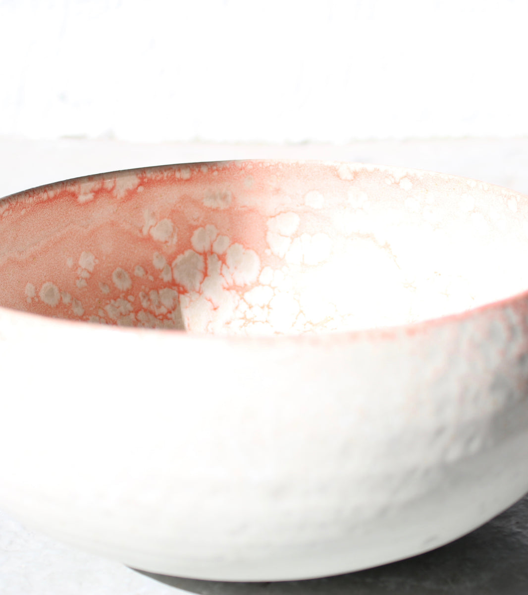Cauldron Bowl / Watermelon Glaze