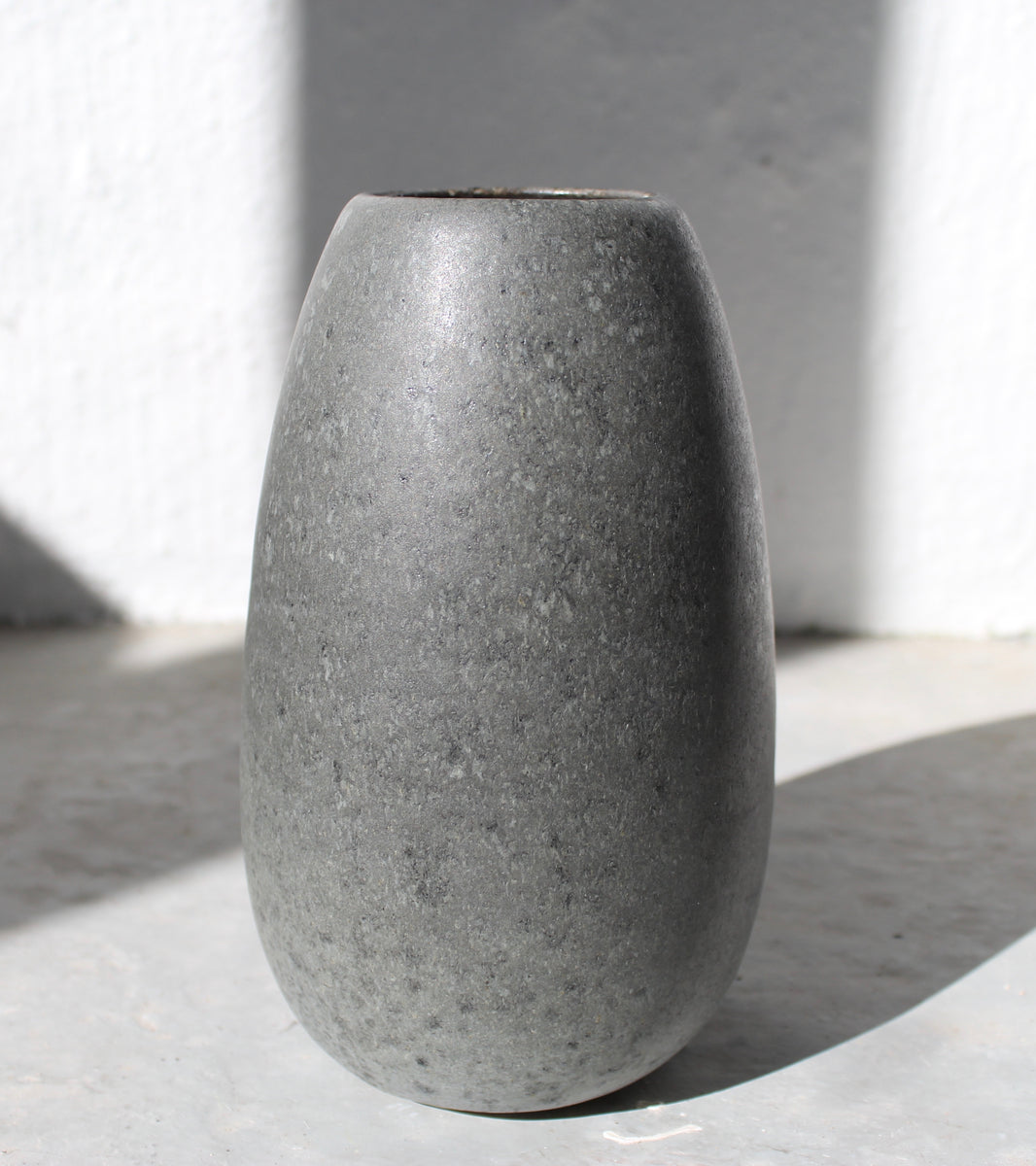 Teardrop Vase <br> Granite Glaze