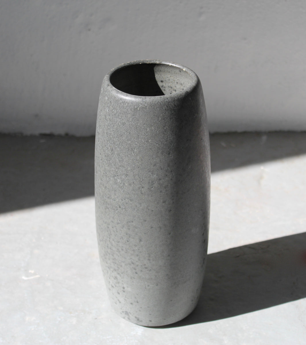 Tall & Slender Vase <br> Granite Glaze