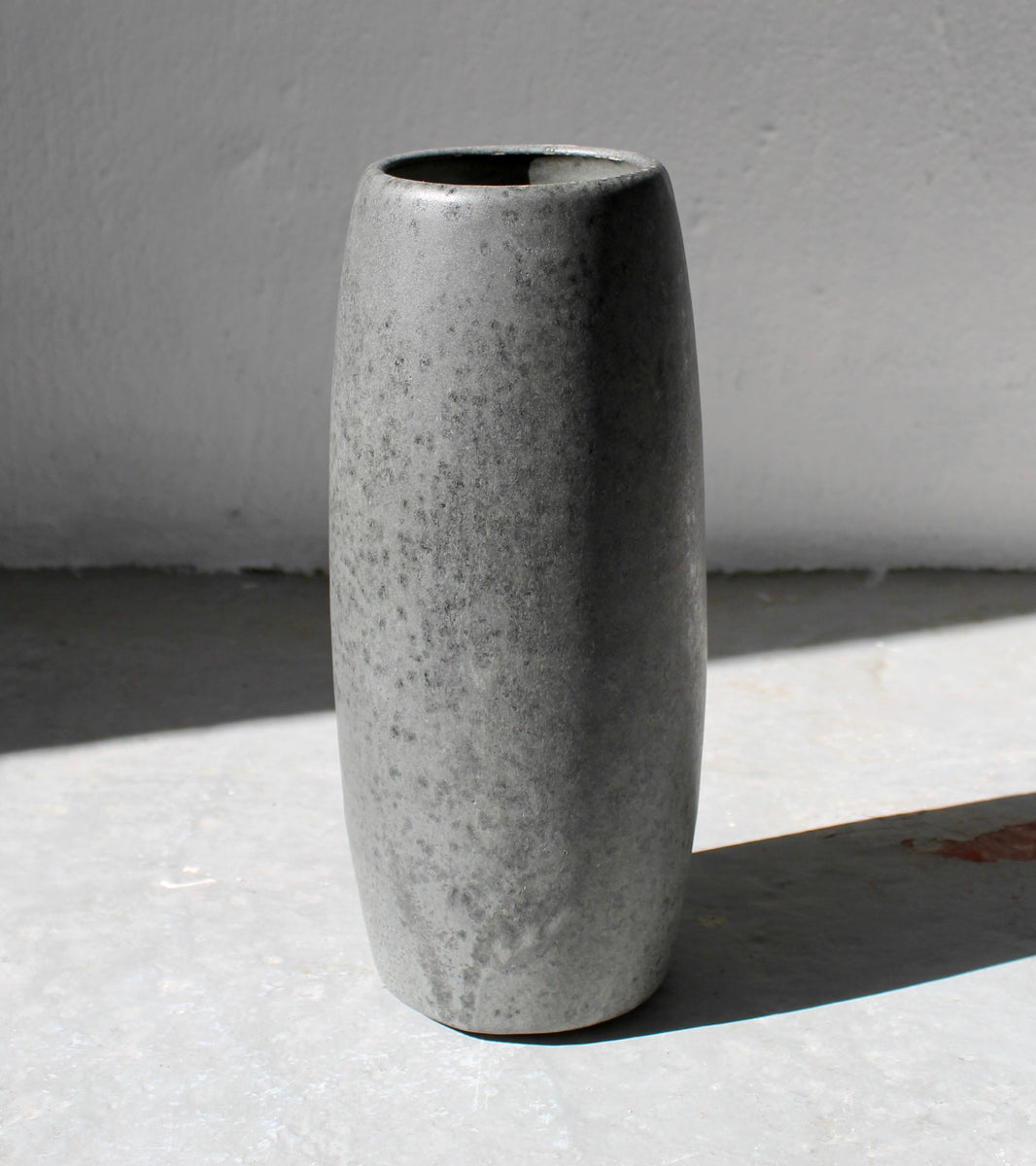 Tall & Slender Vase <br> Granite Glaze