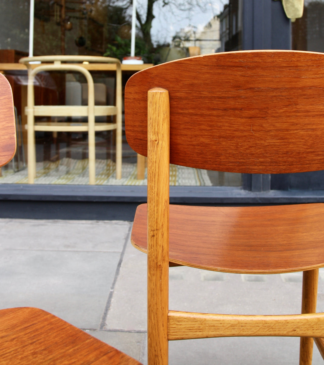 Set of Eight / Model #156 Chairs / Børge Mogensen