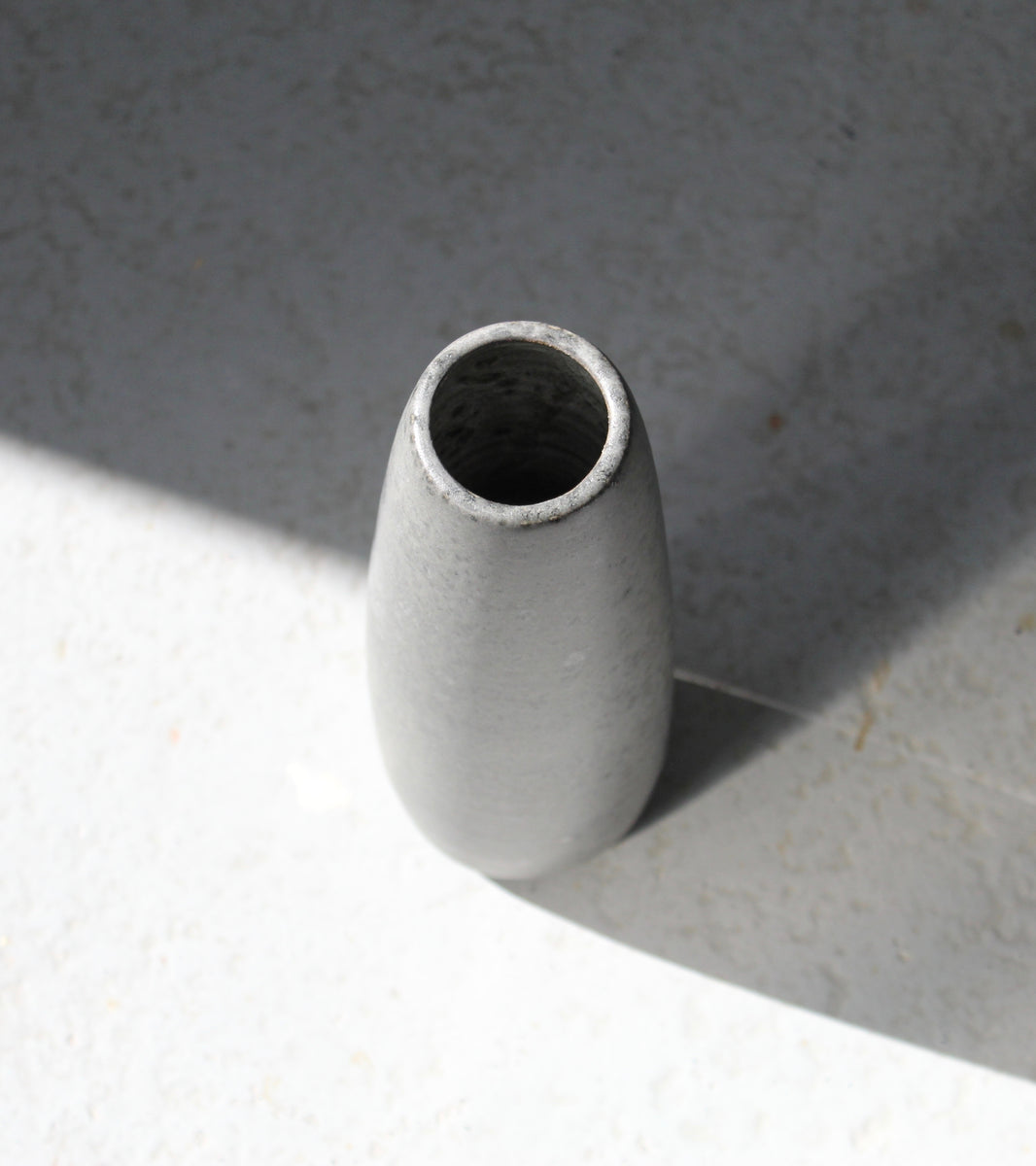 Small Obelisk Vase <br> Granite Glaze