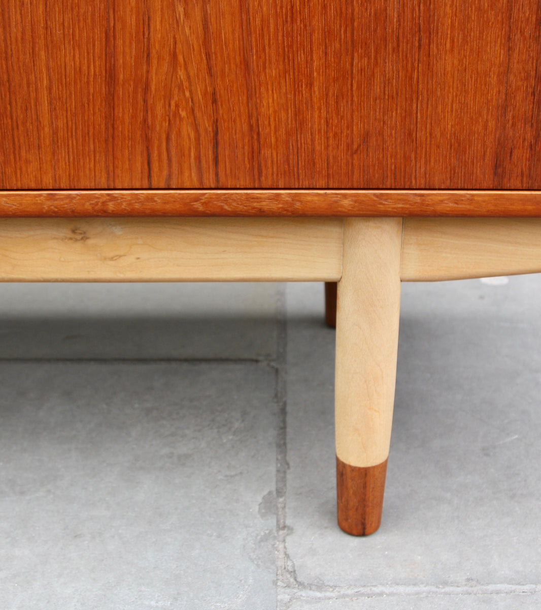 Model #160 Sideboard in Teak & Beech <br> by Børge Mogensen