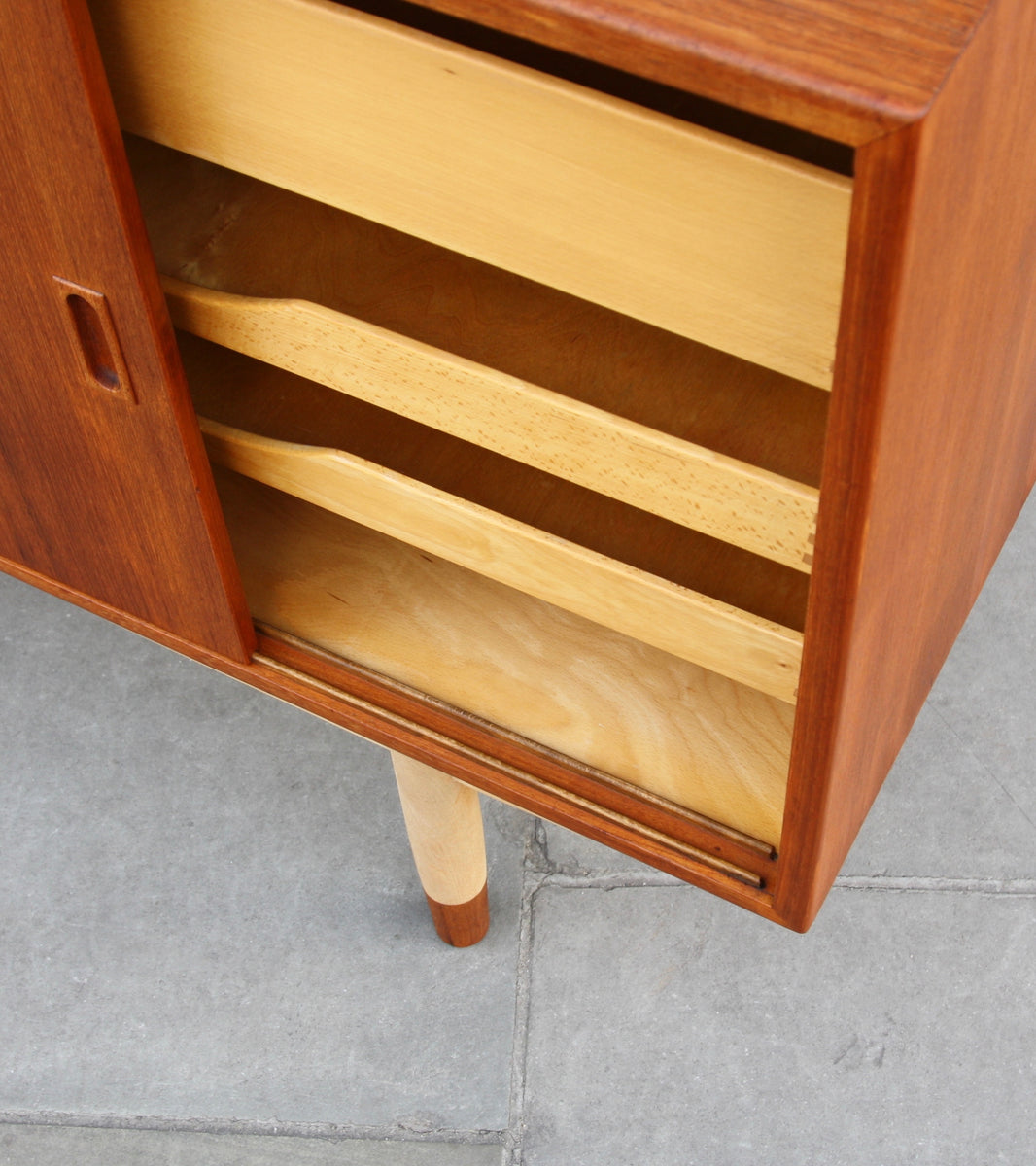 Model #160 Sideboard in Teak & Beech <br> by Børge Mogensen
