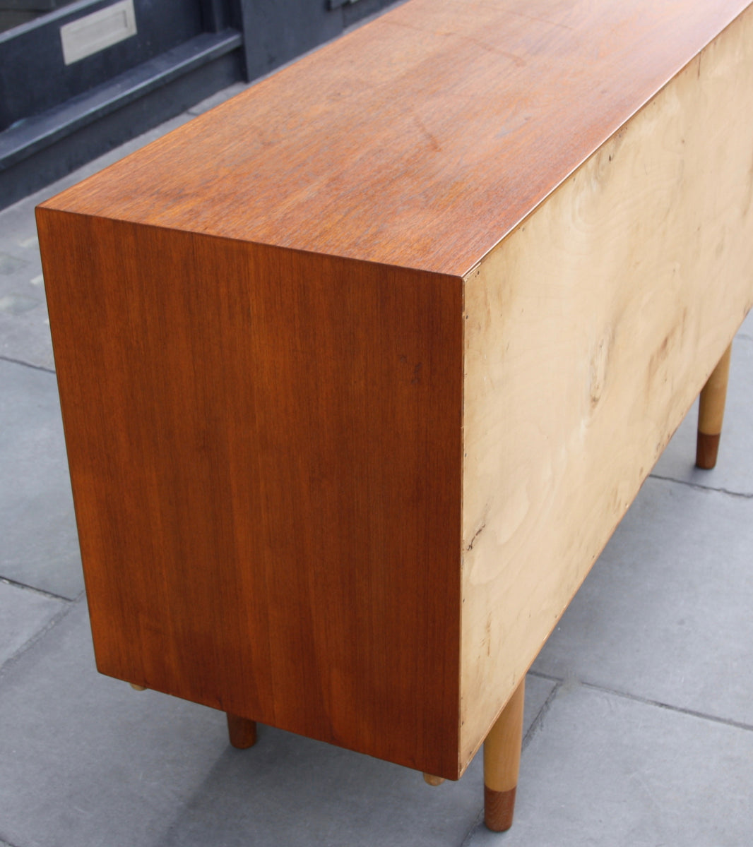 Model #160 Sideboard in Teak & Beech <br> by Børge Mogensen
