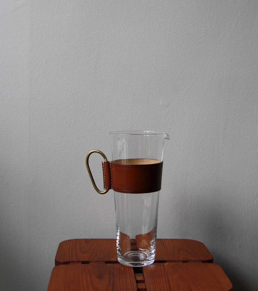 Mouth Blown Glass Pitcher / Carl Auböck II