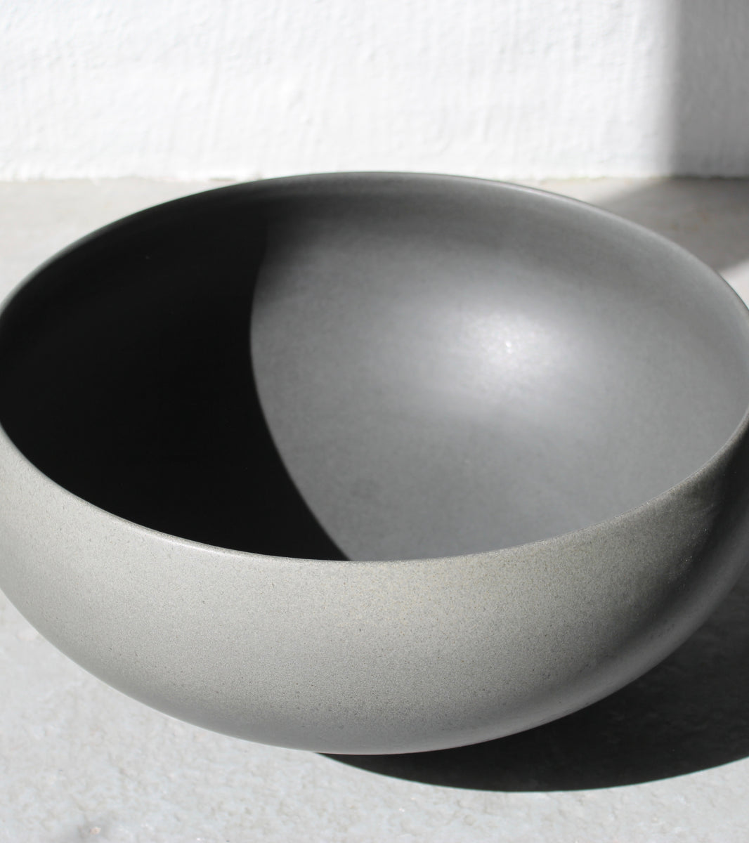 Lebes Inspired Deep Bowl <br> Grey Dégradé Glaze
