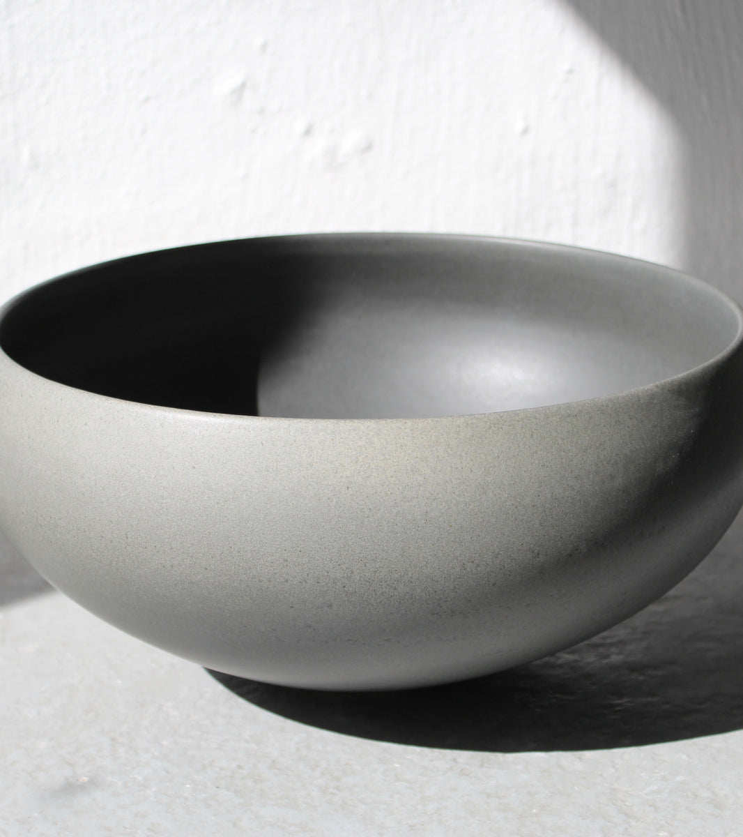 Lebes Inspired Deep Bowl <br> Grey Dégradé Glaze