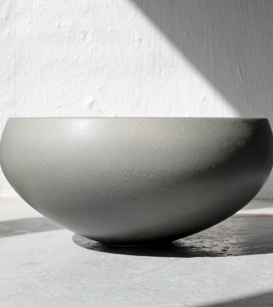 Lebes Inspired Deep Bowl <br> Grey Dégradé Glaze