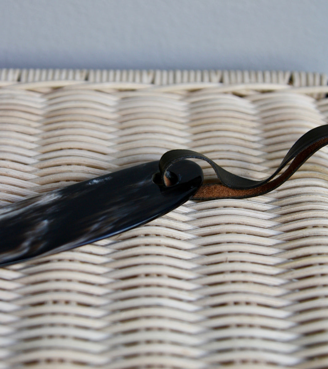 Carl Auböck letter opener detail of strap