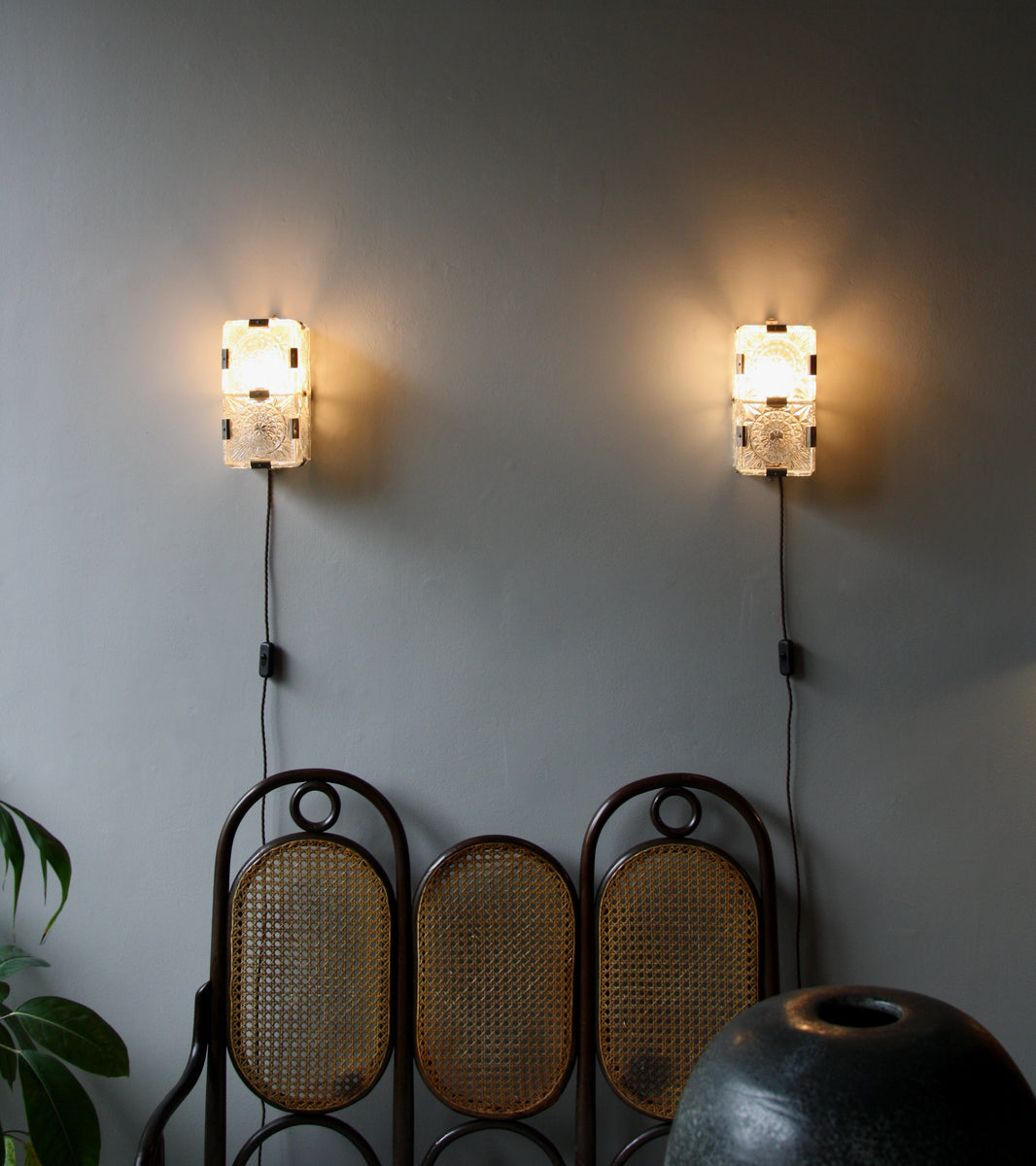Pair of 1960s Soviet Wall Lights