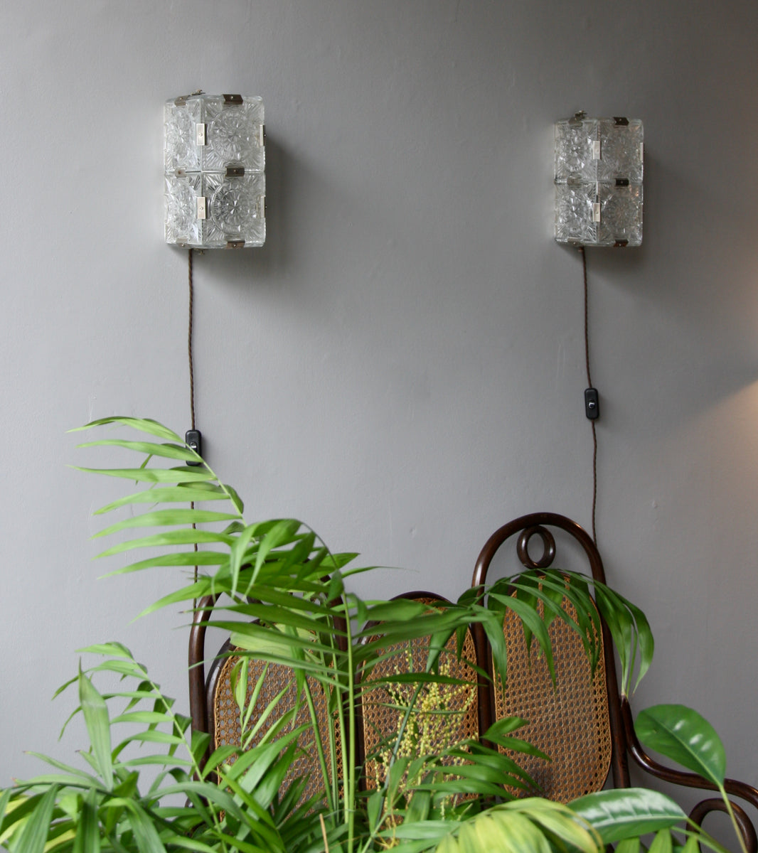 Pair of 1960s Soviet Wall Lights