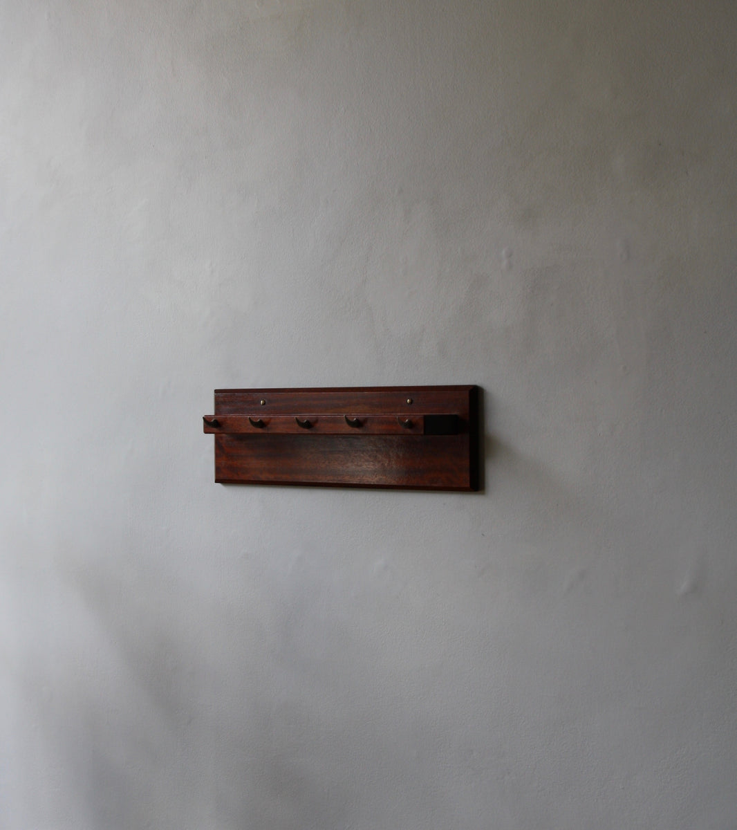 Wall Mountable Rack of Hooks / Carl Auböck
