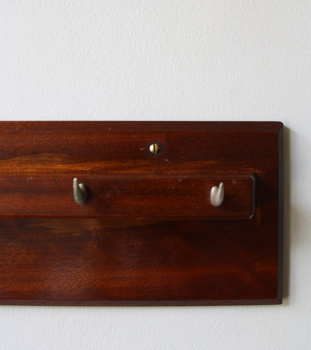 Wall Mountable Rack of Hooks / Carl Auböck
