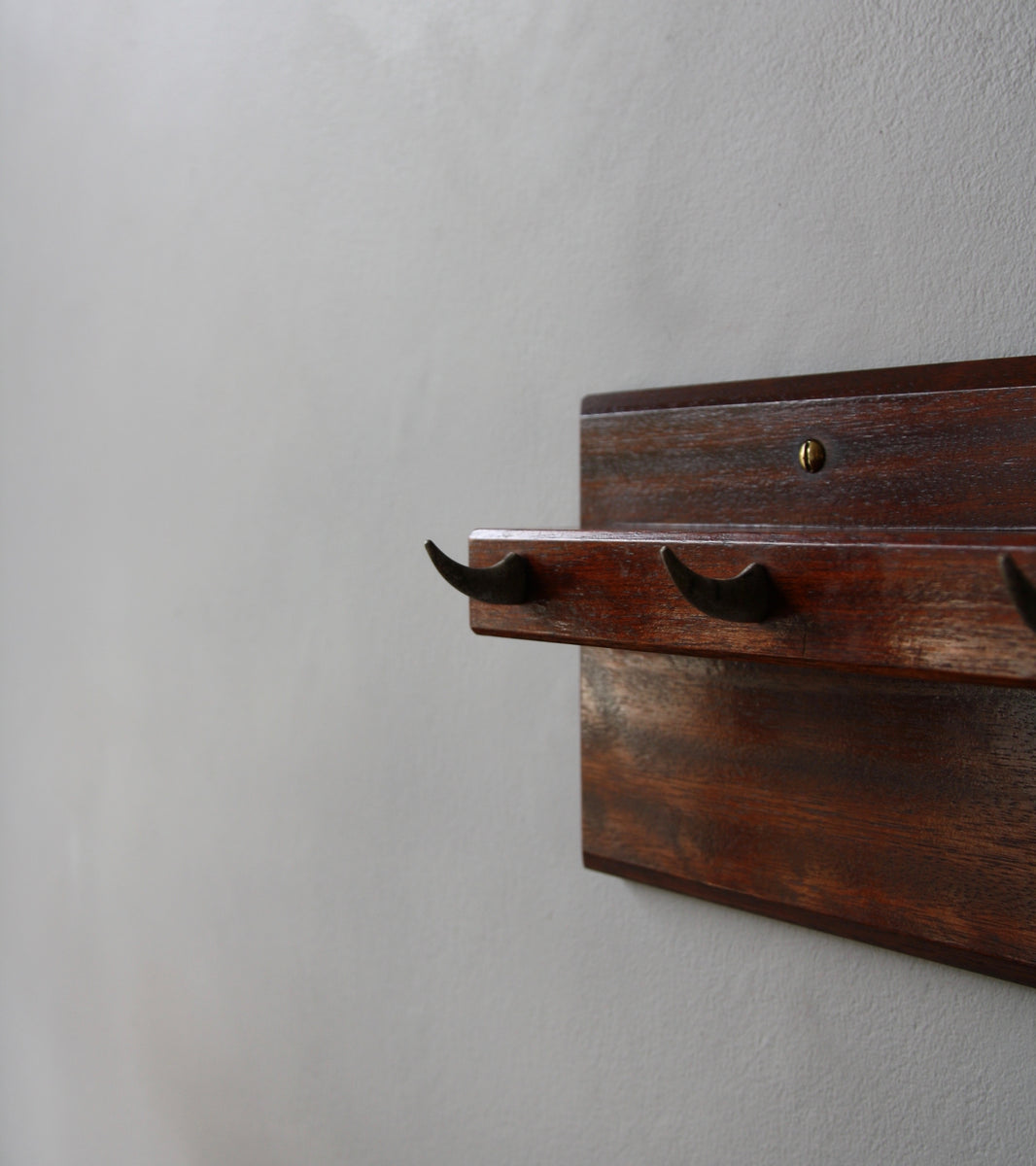 Wall Mountable Rack of Hooks / Carl Auböck