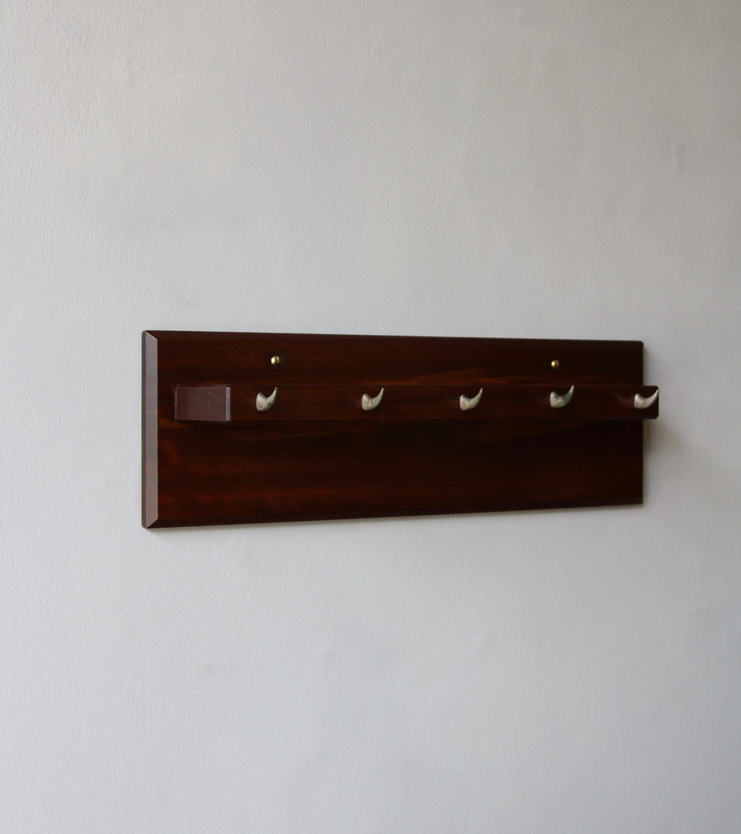 Wall Mountable Rack of Hooks / Carl Auböck