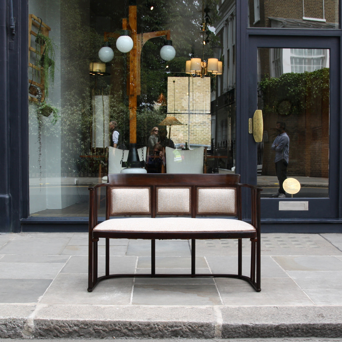 J & J Kohn Vienna Secession Bench / Austria, C. 1910