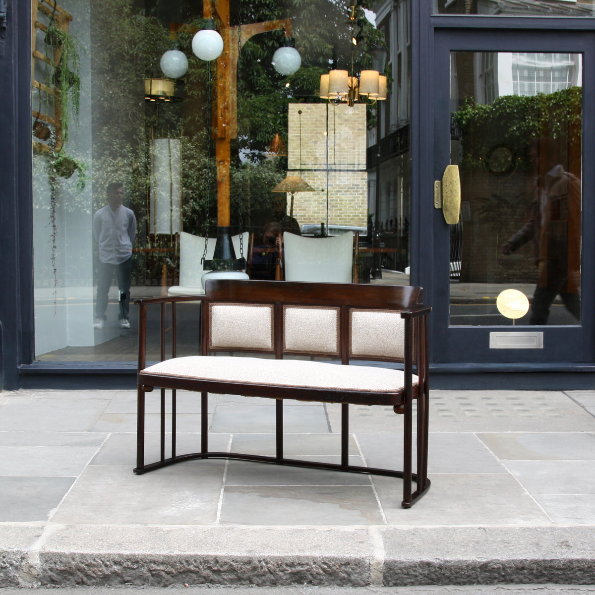 J & J Kohn Vienna Secession Bench / Austria, C. 1910