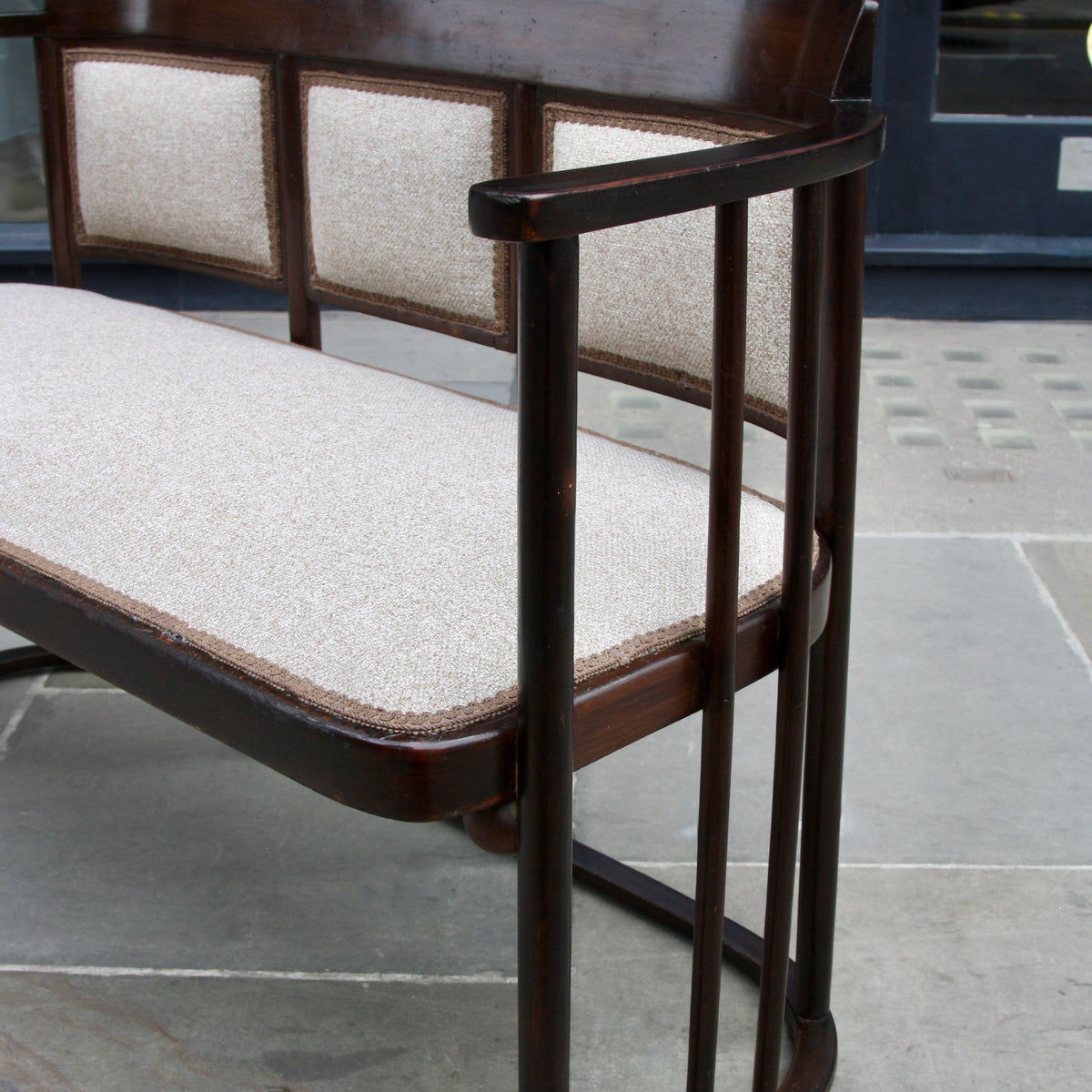 J & J Kohn Vienna Secession Bench / Austria, C. 1910