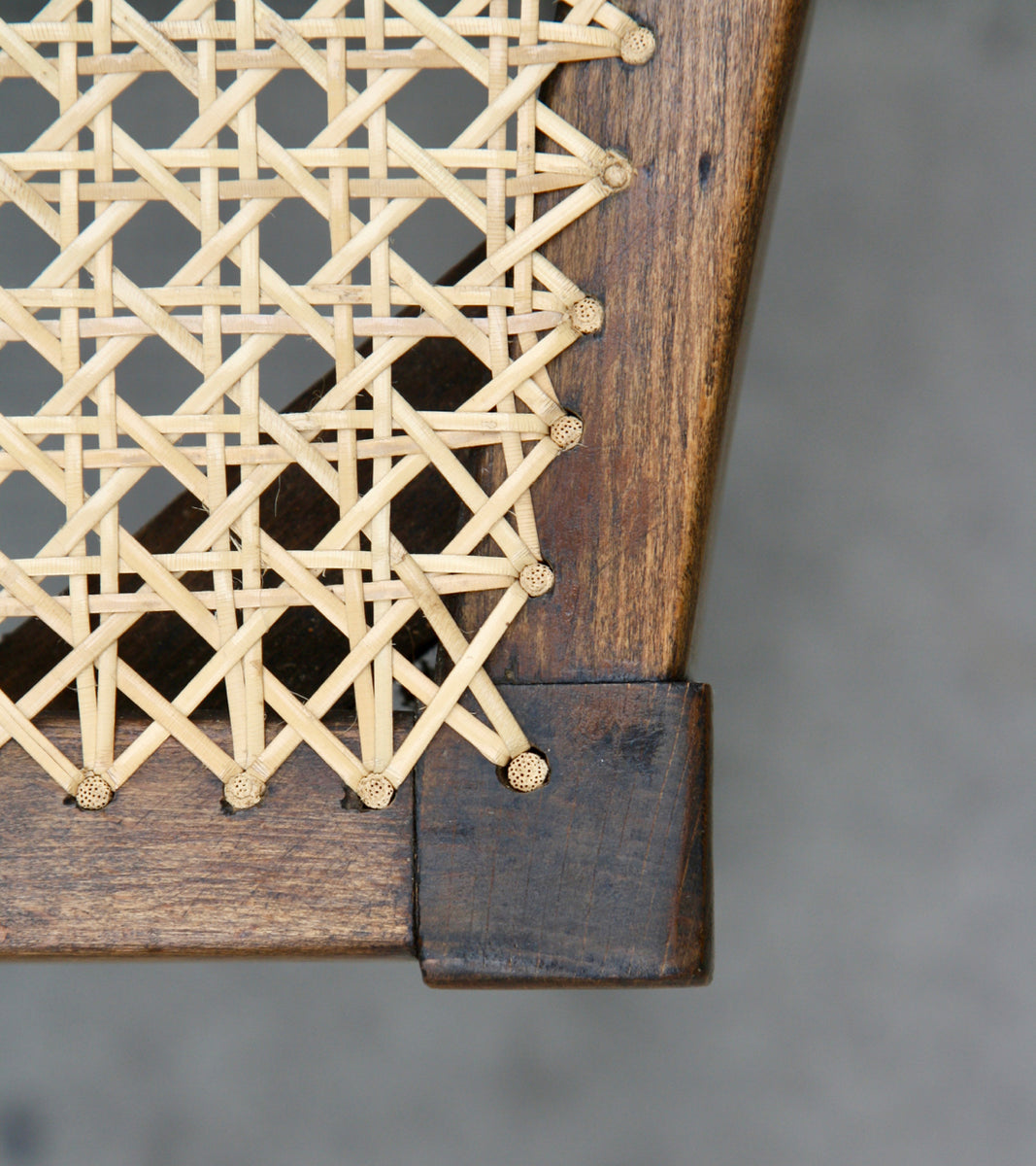 CC41 Oak & Cane Stool <br> Utility Furniture Scheme ~ Gordon Russell