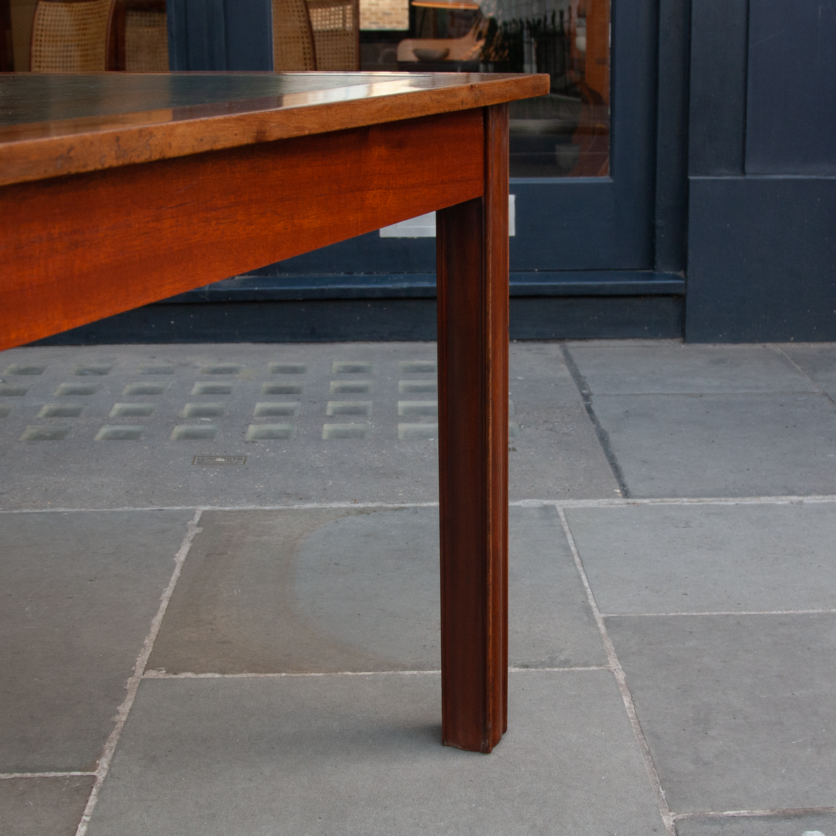 Large Mahogany/ Library or Refectory Table / Denmark, 1940s