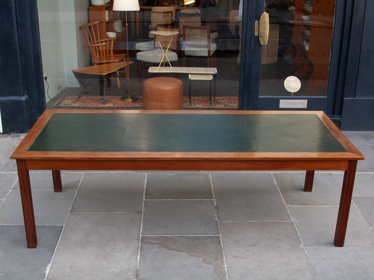 Large Mahogany/ Library or Refectory Table / Denmark, 1940s