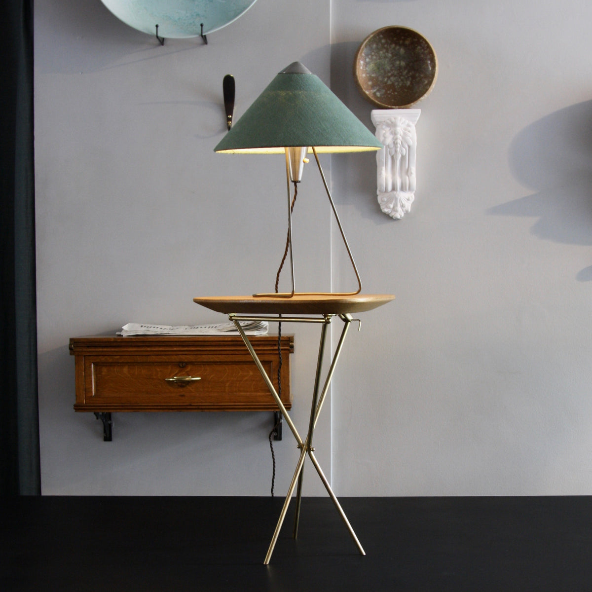 Table to Wall Lamp <br> by Helena Frantova, C.1950