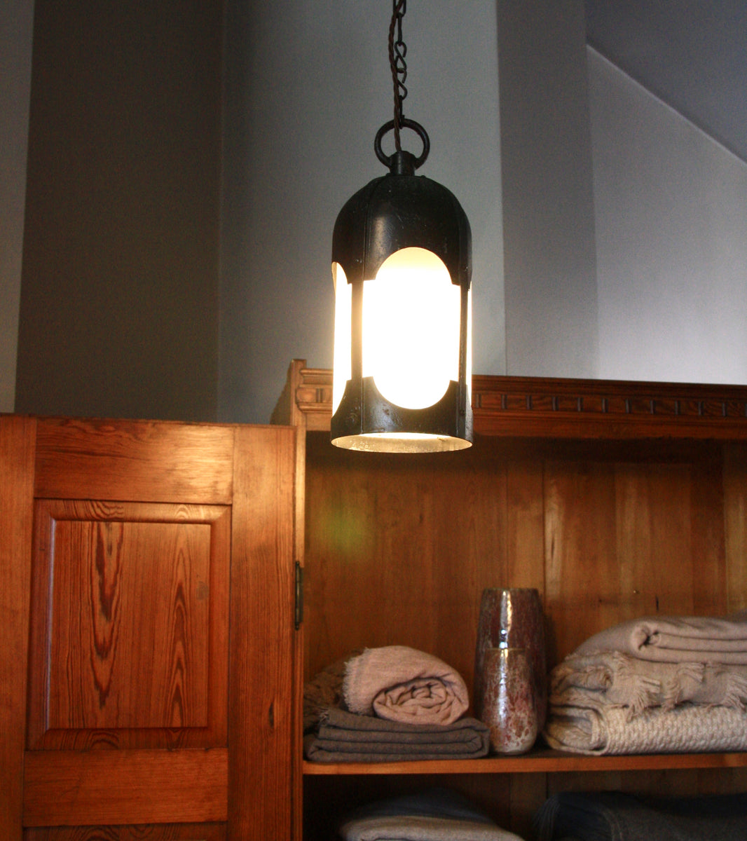 Arts & Crafts Lantern / England, Circa 1920