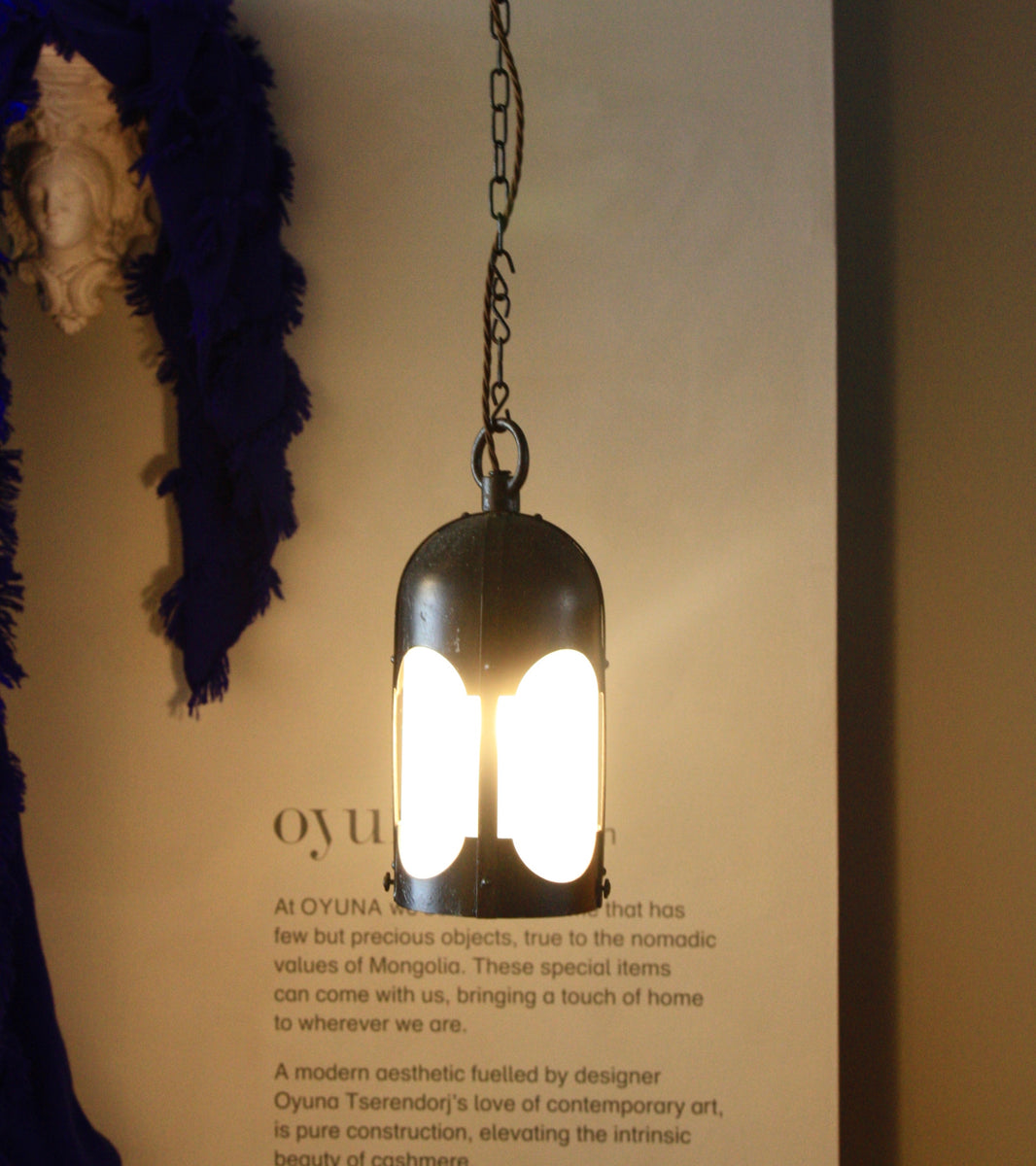 Arts & Crafts Lantern / England, Circa 1920