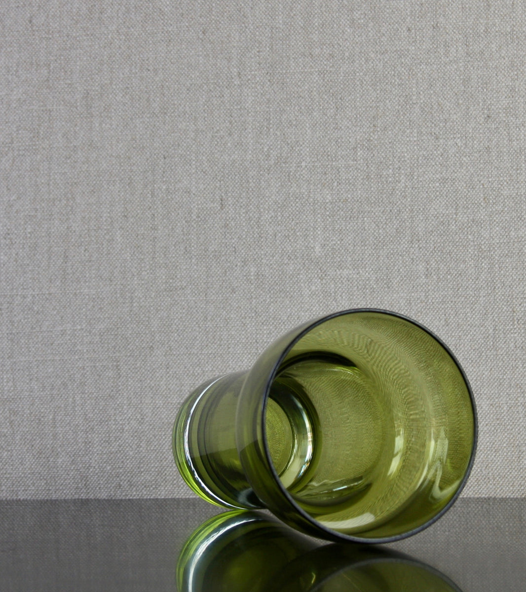 Olive Green Model 1576 Vase / Tamara Aladin, C. 1970