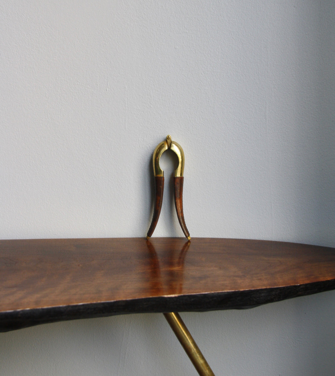 Brass & Leather Nutcracker / Carl Auböck